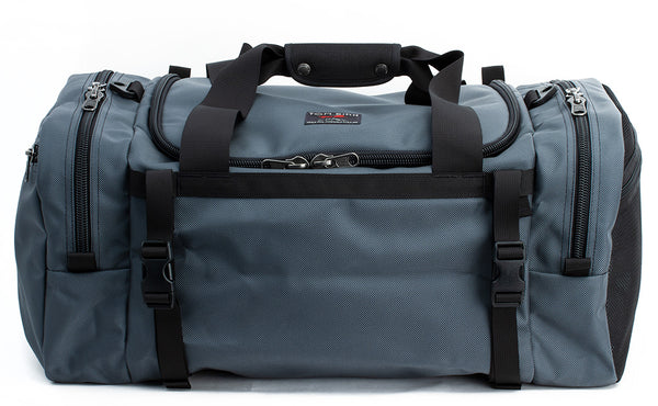 The Road Buddy Duffel 60 in Steel (medium grey) 1050 Ballistic.